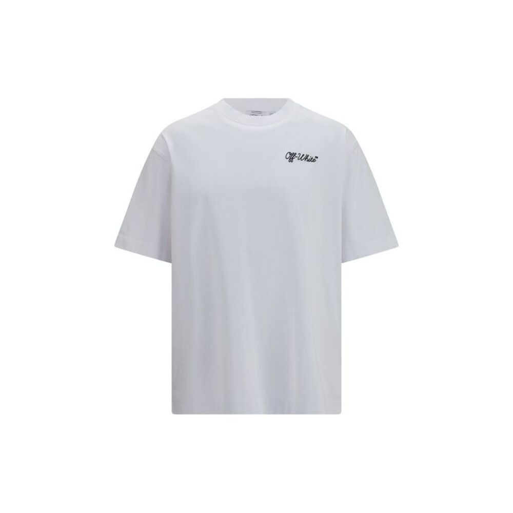Off-White White Cotton Men's T-Shirt